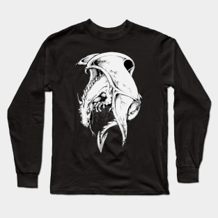 Dragon Mythical Creature Pixel Digital Art Long Sleeve T-Shirt